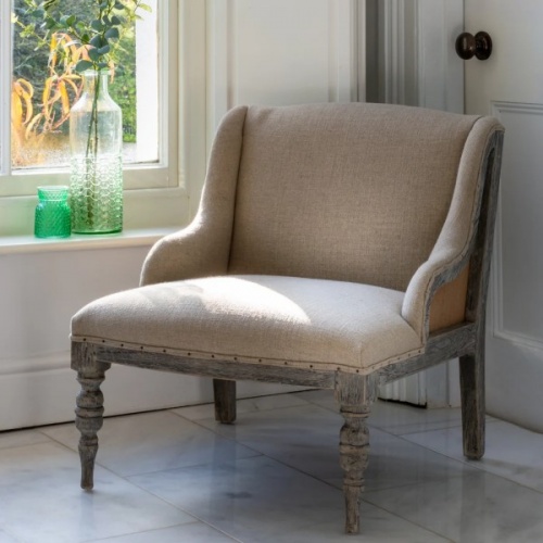Taupe bedroom chair discount